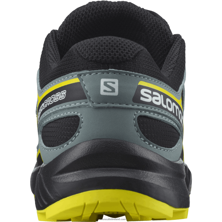 Black/Evening Primrose 0600F1351 Junior - Kids' Shoes - Speedcross Salomon