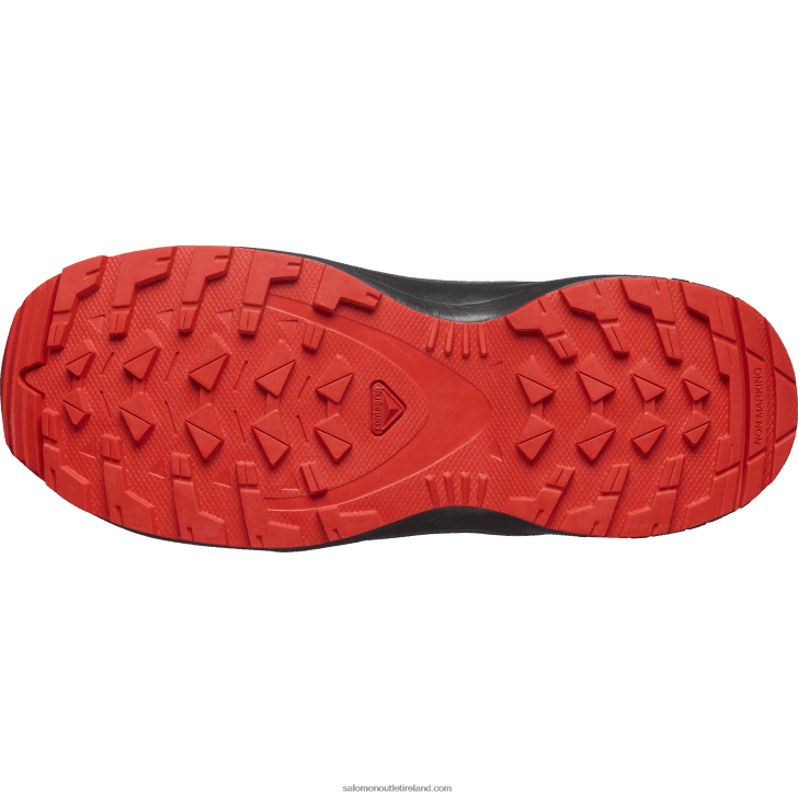 Black/Lapis Blue/Fiery Red 0600F1356 Junior - Kids' Shoes - Xa Pro V8 Salomon