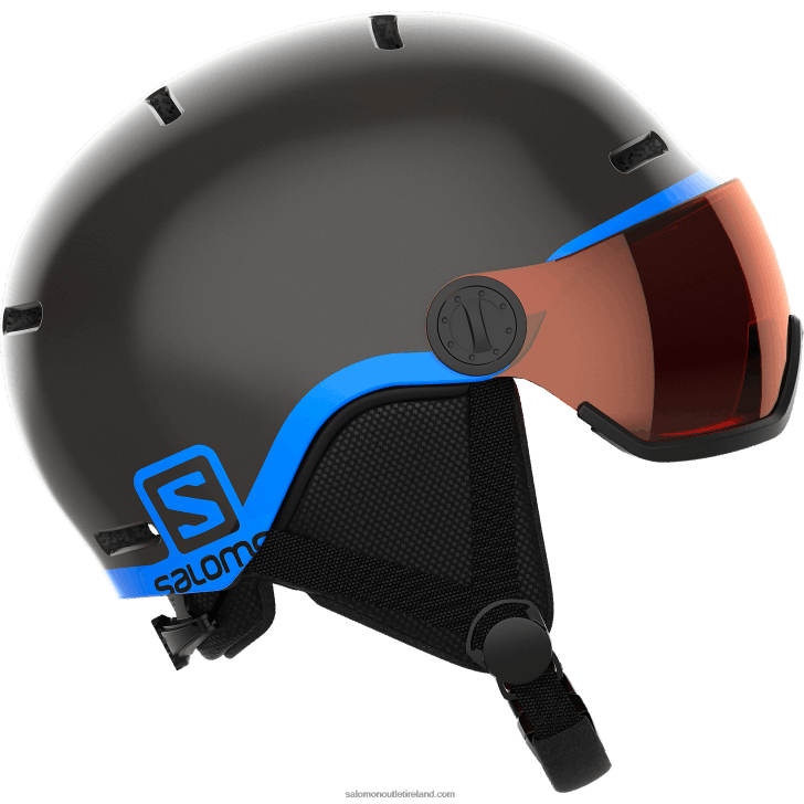 Black 0600F1388 Junior - Kids' Helmet - Grom Visor Salomon