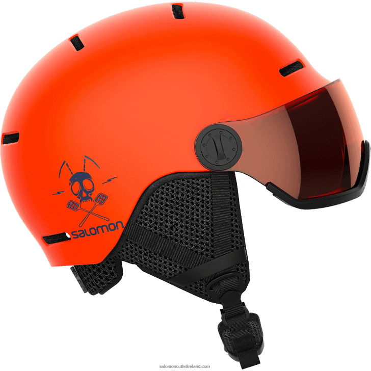 Flame 0600F1392 Junior - Kids' Helmet - Grom Visor Salomon
