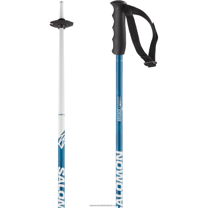Blue 0600F1382 Junior - Kids' Alpine Poles - Brigade Jr Salomon