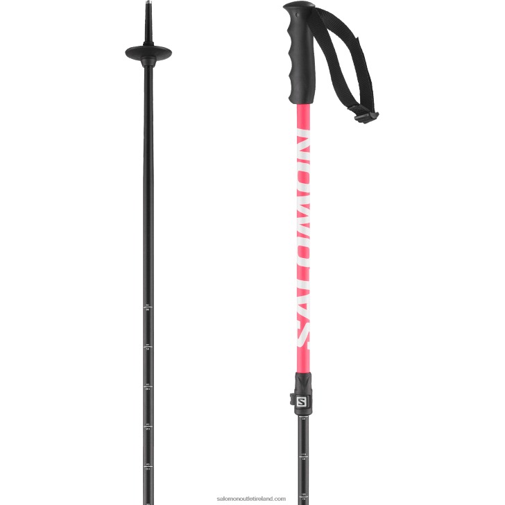 Pink 0600F1385 Junior - Kids' Alpine Poles - Mtn Jr Salomon