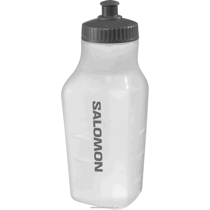White Translucent 0600F391 Men's Hydration Accessories - 3D Bottle 600Ml Salomon