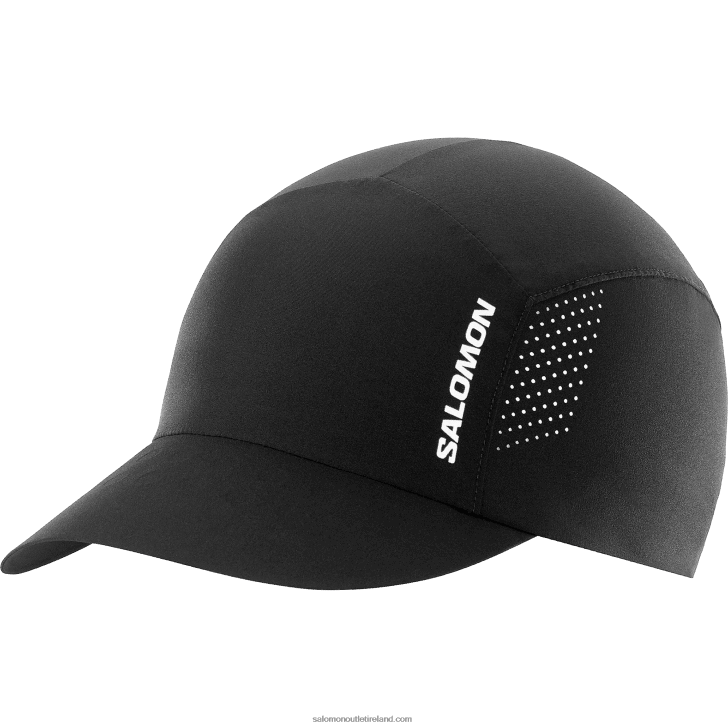 Deep Black 0600F459 Men's Cap - Cross Compact Salomon