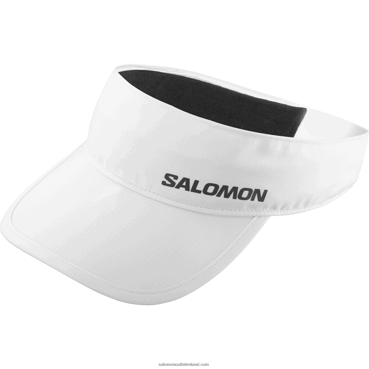 White 0600F416 Men's Cap - Cross Salomon