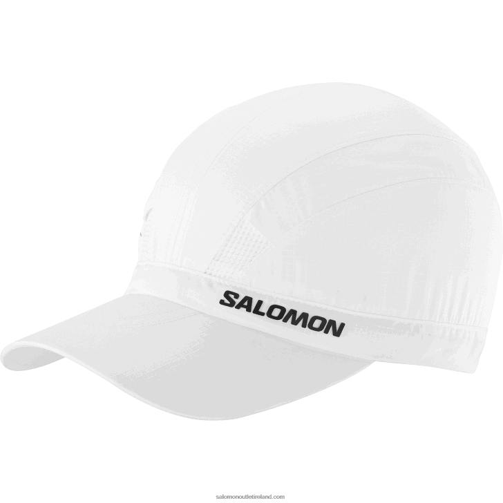 White 0600F418 Men's Cap - Equipe Salomon