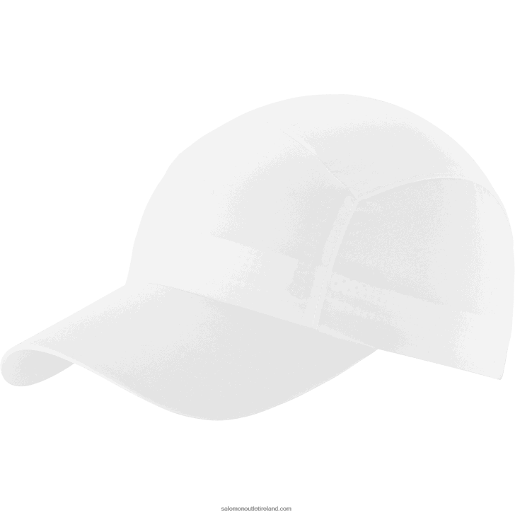 White 0600F426 Men's Cap - Cross Salomon