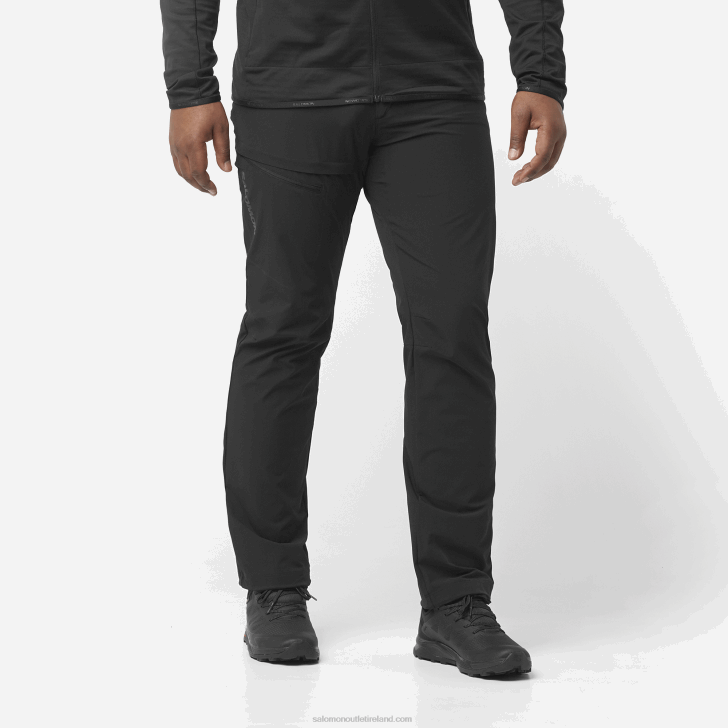 Deep Black 0600F1201 Men's Pants - Wayfarer Salomon
