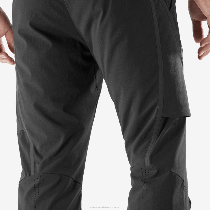 Deep Black 0600F248 Men's Pants - Runlife Salomon
