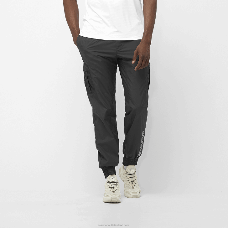 Deep Black/White 0600F247 Men's Pants - Equipe Salomon