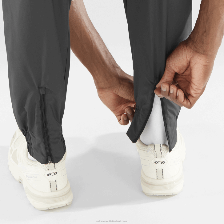 Deep Black/White 0600F247 Men's Pants - Equipe Salomon