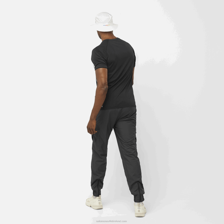 Deep Black/White 0600F247 Men's Pants - Equipe Salomon