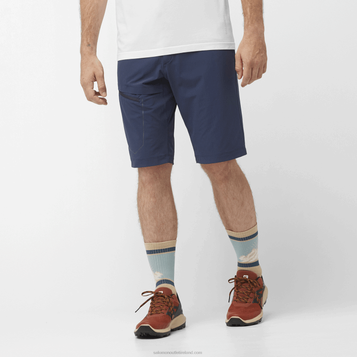 Navy Iris 0600F297 Men's Shorts - Wayfarer Salomon
