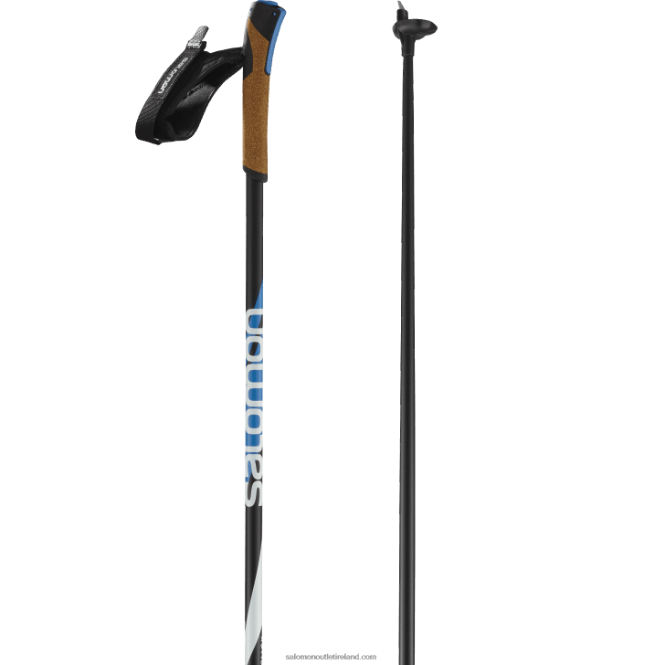 L41505900 0600F724 Men's Skating Classic Nordic Poles - S/Max Carbon Click Salomon