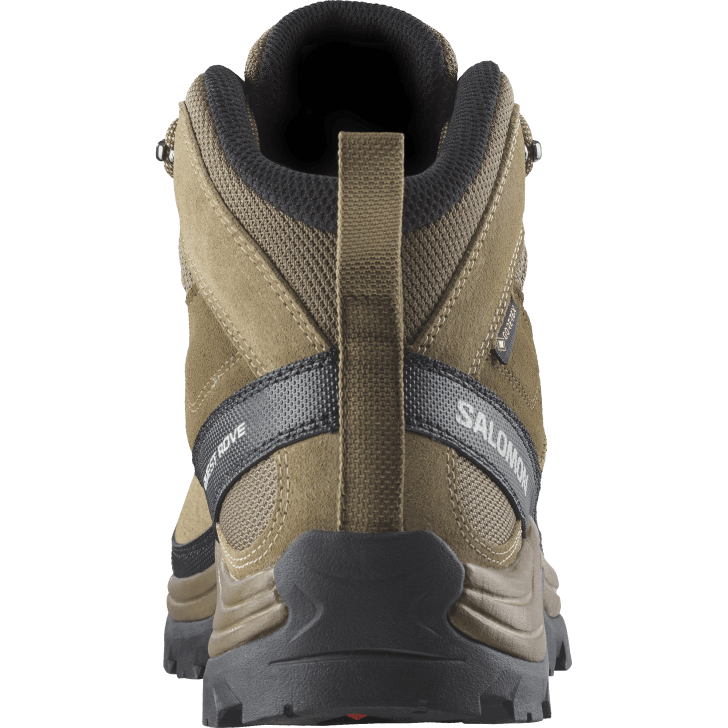 Kangaroo/Kelp/Black 0600F52 Men's Leather Hiking Boots - Quest Rove Gore-Tex Salomon