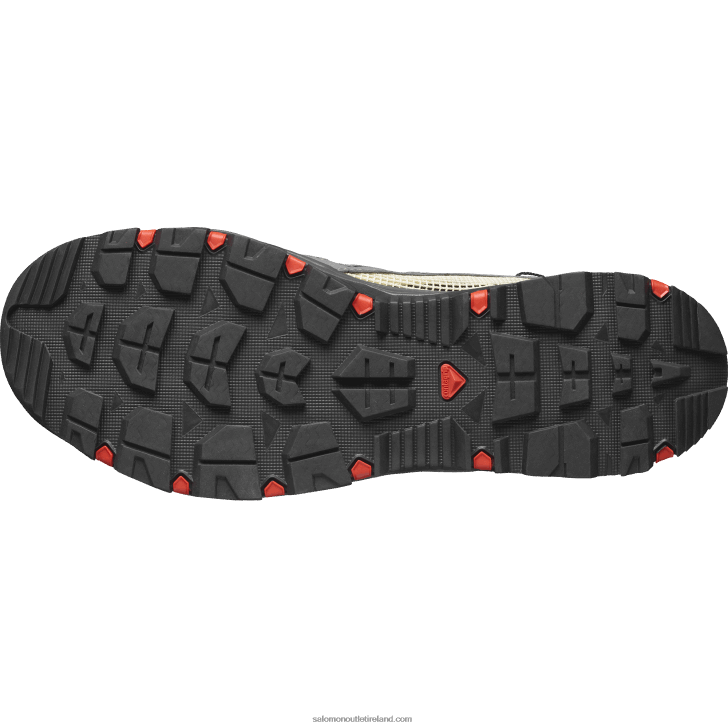 Pewter/Moth/Fiery Red 0600F3 Men's Water Shoes - Techamphibian 5 Salomon