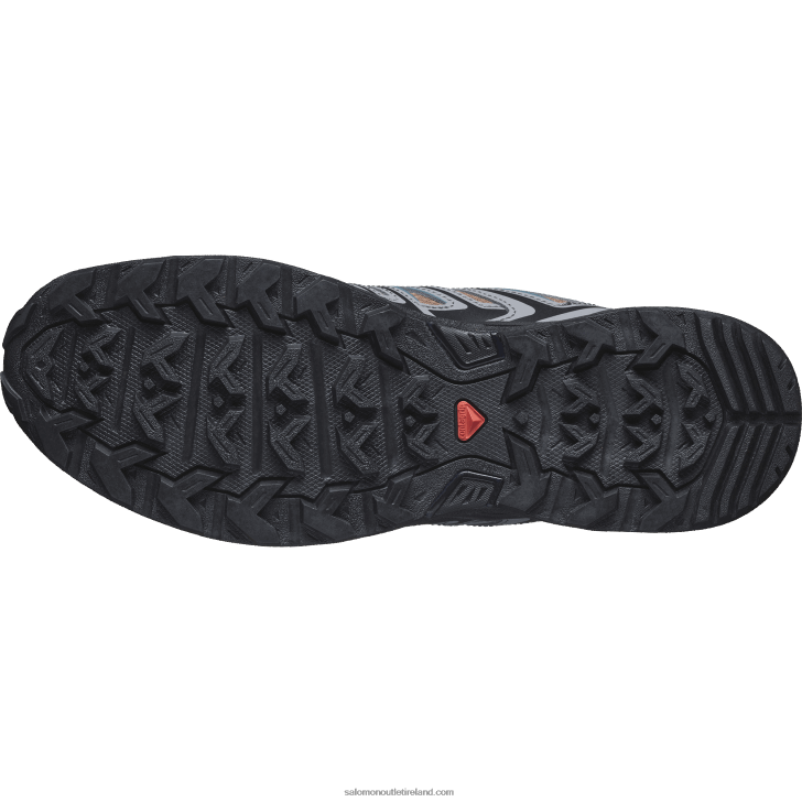 Toffee/Quiet Shade/Mallard Blue 0600F20 Men's Hiking Shoes - X Ultra Pioneer Aero Salomon