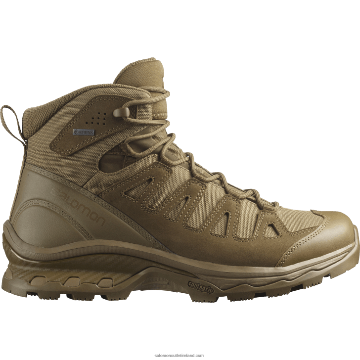 Coyote Brown 0600F1084 Men's Forces Shoes - Quest Prime Forces Gore-Tex Salomon