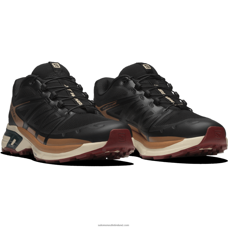 Black/Bleached Sand/Ponderosa Pine 0600F197 Men's Sportstyle Shoes - Xt-Wings 2 Salomon