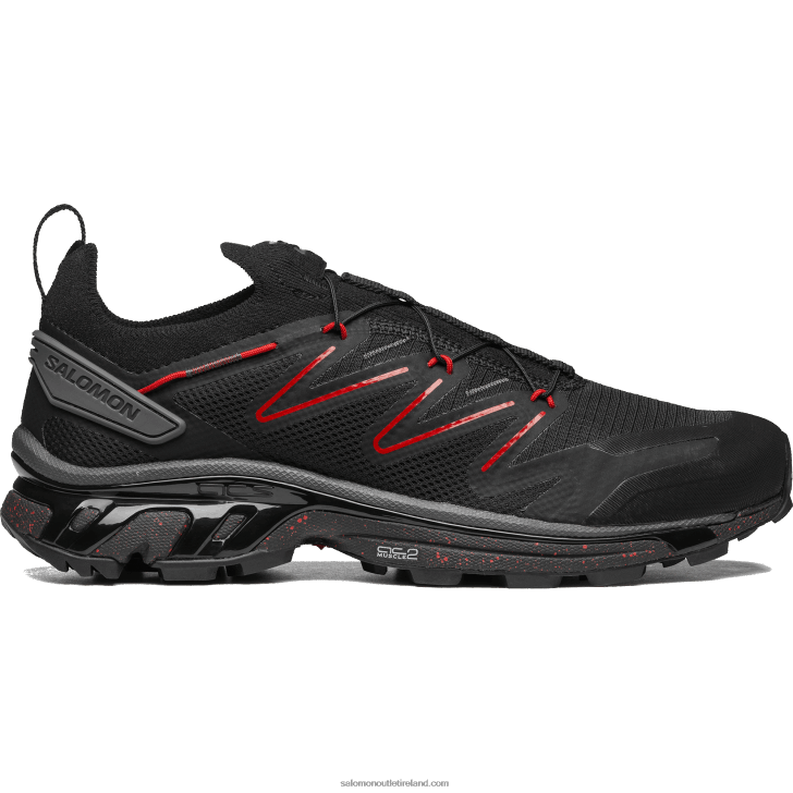 Black/Magnet/Fiery Red 0600F106 Men's Sportstyle Shoes - Xt-Rush 2 Salomon