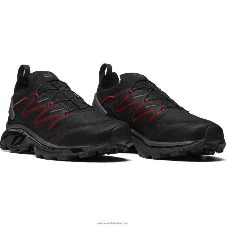 Black/Magnet/Fiery Red 0600F106 Men's Sportstyle Shoes - Xt-Rush 2 Salomon