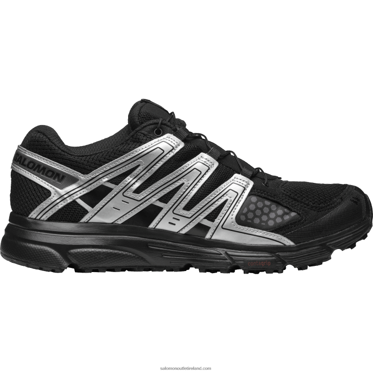 Black/Silver Metallic X/Magnet 0600F204 Men's Sportstyle Shoes - X-Mission 3 Salomon