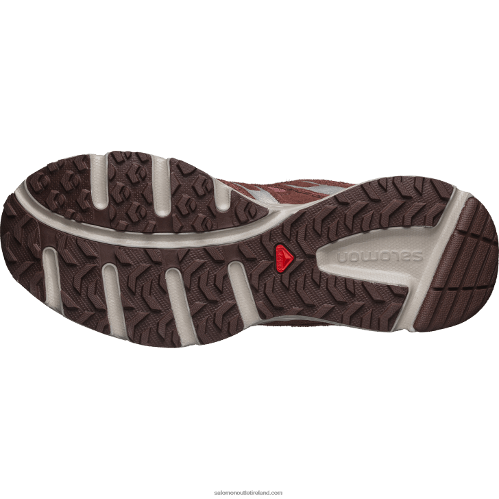 Moonscape/Wild Ginger/Bitter Choc Ltr 0600F166 Men's Sportstyle Shoes - X-Mission 4 Suede Salomon