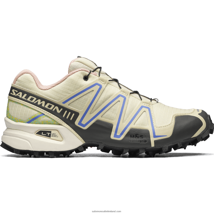Moth/Vanilla Ice/Granada Sky 0600F147 Men's Sportstyle Shoes - Speedcross 3 Mindful Salomon