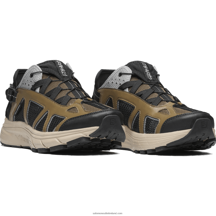 Rubber/Dark Sapphire/Black 0600F209 Men's Sportstyle Shoes - Techsonic For Gramicci Salomon