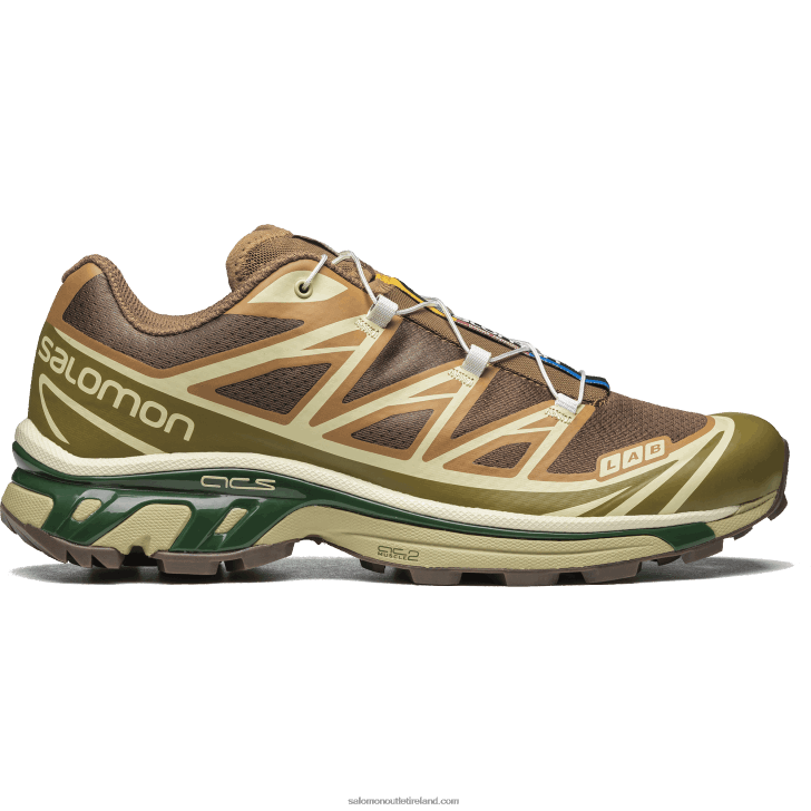 Rubber/Lizard/Eden 0600F81 Men's Sportstyle Shoes - Xt-6 Salomon