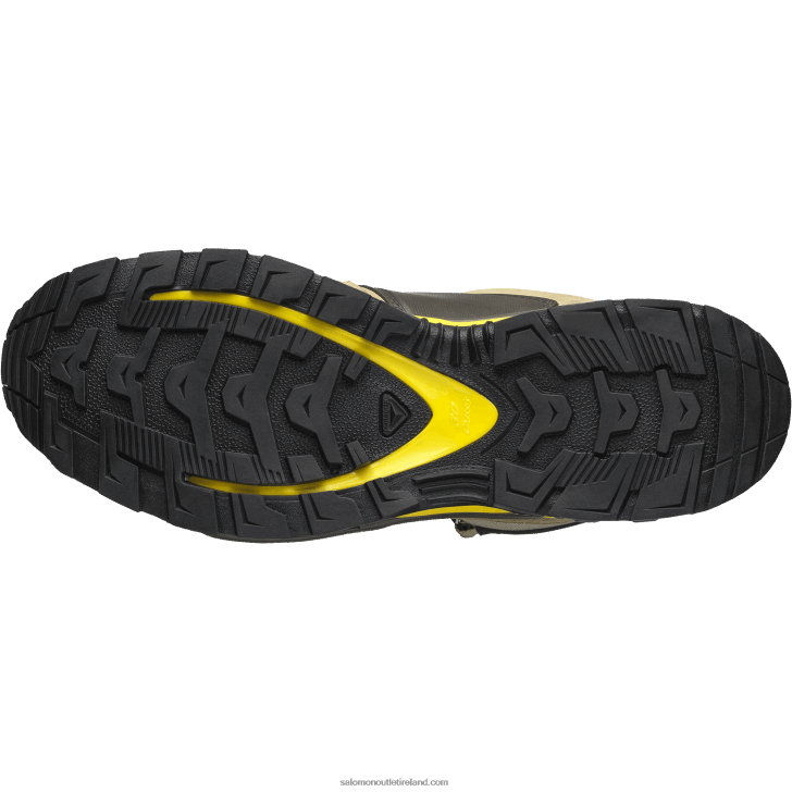 Safari/Kelp/Empire Yellow 0600F137 Men's Sportstyle Shoes - Xa Pro 3D Mid Gore-Tex For Better Gift Shop Salomon