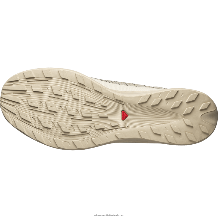 Vanilla Ice/Feather Gray/Fiery Red 0600F141 Men's Sportstyle Shoes - Pulsar Advanced Salomon