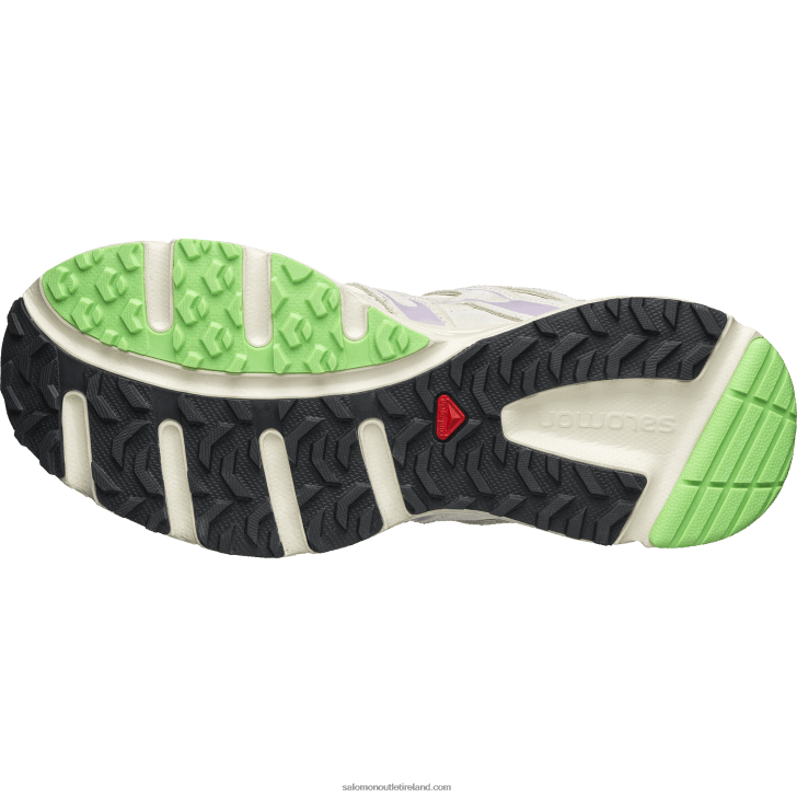 Vanilla Ice/Orchid Bloom/Blazing Orange 0600F169 Men's Sportstyle Shoes - X-Mission 4 Suede Salomon