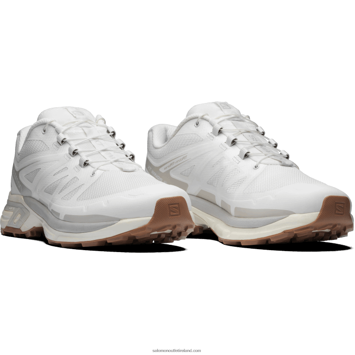 White/Lunar Rock/Vanilla Ice 0600F195 Men's Sportstyle Shoes - Xt-Wings 2 Salomon