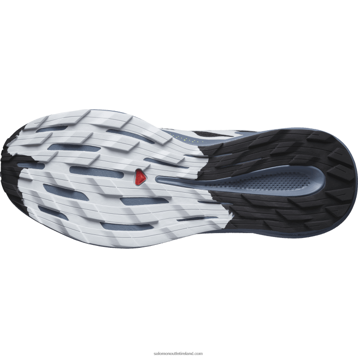 Black/China Blue/Arctic Ice 0600F1459 Men's Trail Running Shoes - Pulsar Trail Salomon