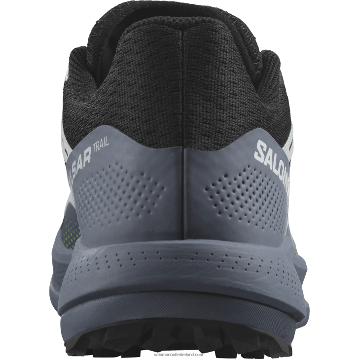 Black/China Blue/Arctic Ice 0600F1459 Men's Trail Running Shoes - Pulsar Trail Salomon