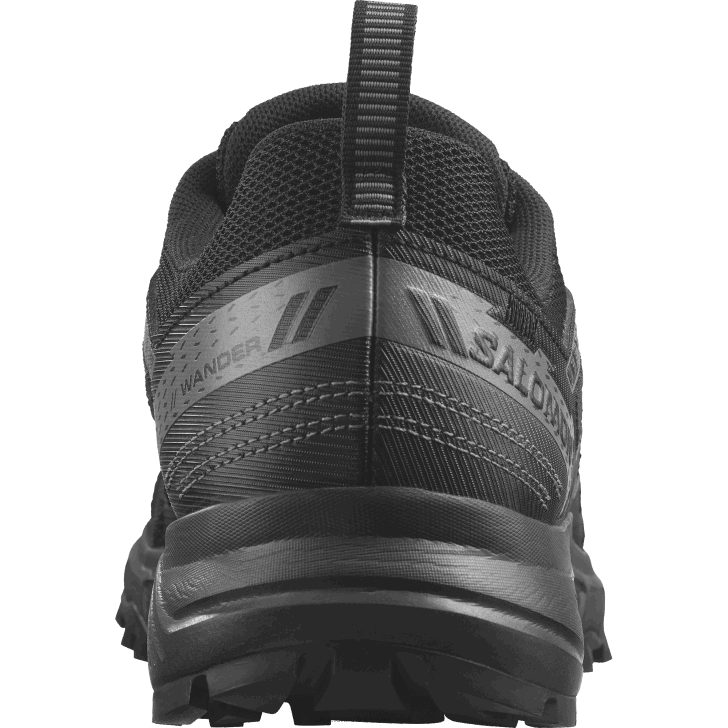 Black/Pewter/Frost Gray 0600F1486 Men's Running Shoes - Wander Salomon