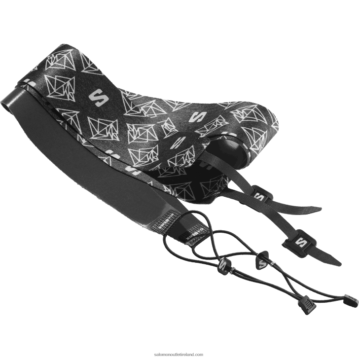 Black/White 0600F524 Men's Alpine Ski Accessory - Skins Mtn 80 Salomon