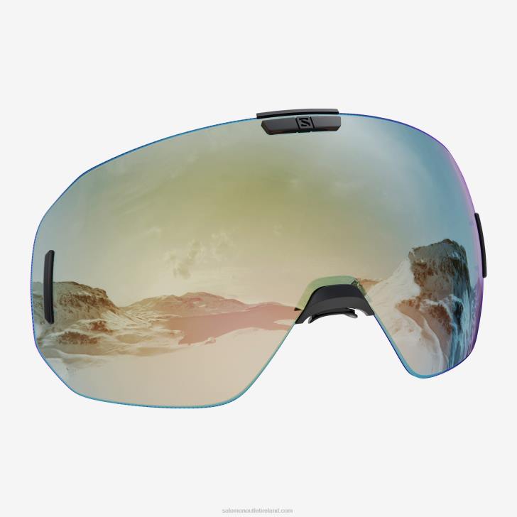 Blue 0600F531 Men's Goggles - S/Max Lens Sigma Photo Ml Blue Salomon