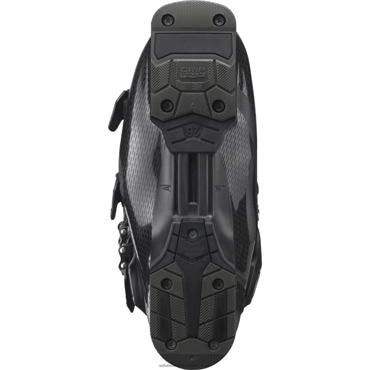 Black/Belluga/Dark Silver Metallics05 0600F1234 Men's On-Piste Boots - S/Pro Mv 100 Salomon