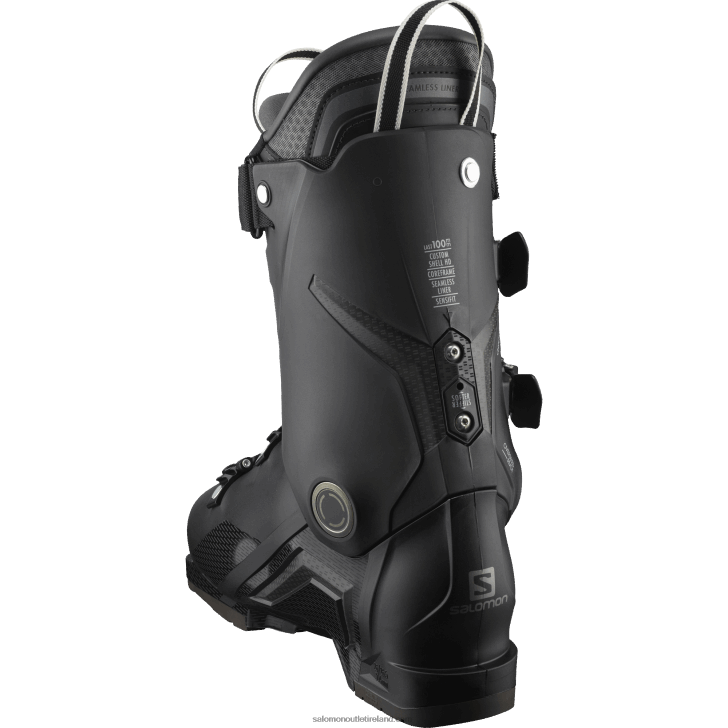 Black/Belluga/Dark Silver Metallics05 0600F1234 Men's On-Piste Boots - S/Pro Mv 100 Salomon