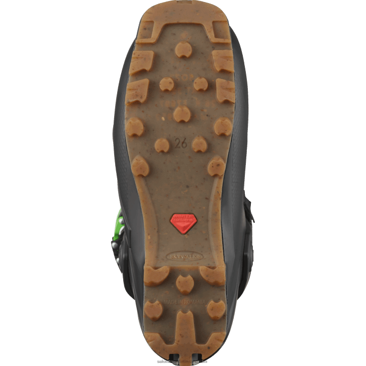 Black/Pastel Neon Green 1/Rainy Day 0600F1233 Men's Touring Boots - Mtn Summit Pure Salomon