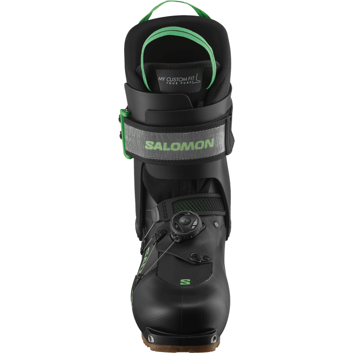 Black/Pastel Neon Green 1/Rainy Day 0600F1233 Men's Touring Boots - Mtn Summit Pure Salomon