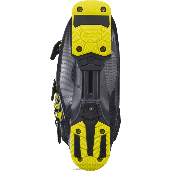 Night Sky/Safety Yellow/Medieval Blue 0600F1217 Men's On-Piste Boots - S/Pro 130 Salomon