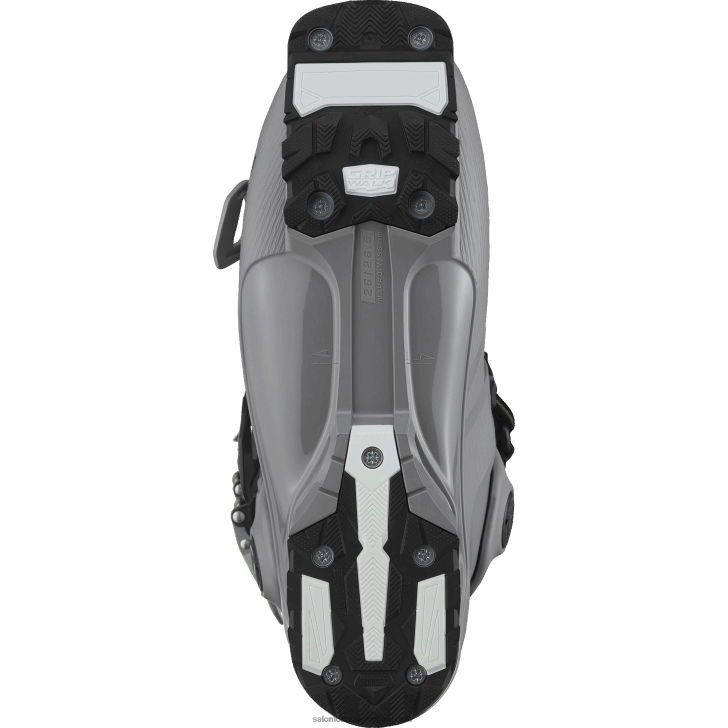 Steel Grey/Pastel Neon Green 1/Black 0600F1230 Men's On-Piste Boots - S/Pro Alpha 120 Salomon