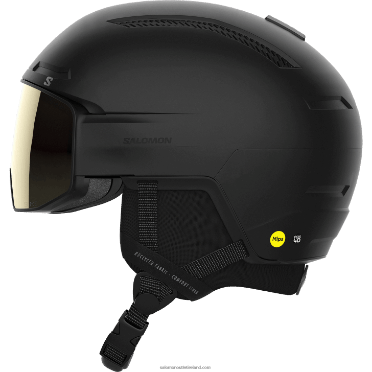 Black 0600F1269 Men's Helmet - Driver Pro Sigma Mips Salomon