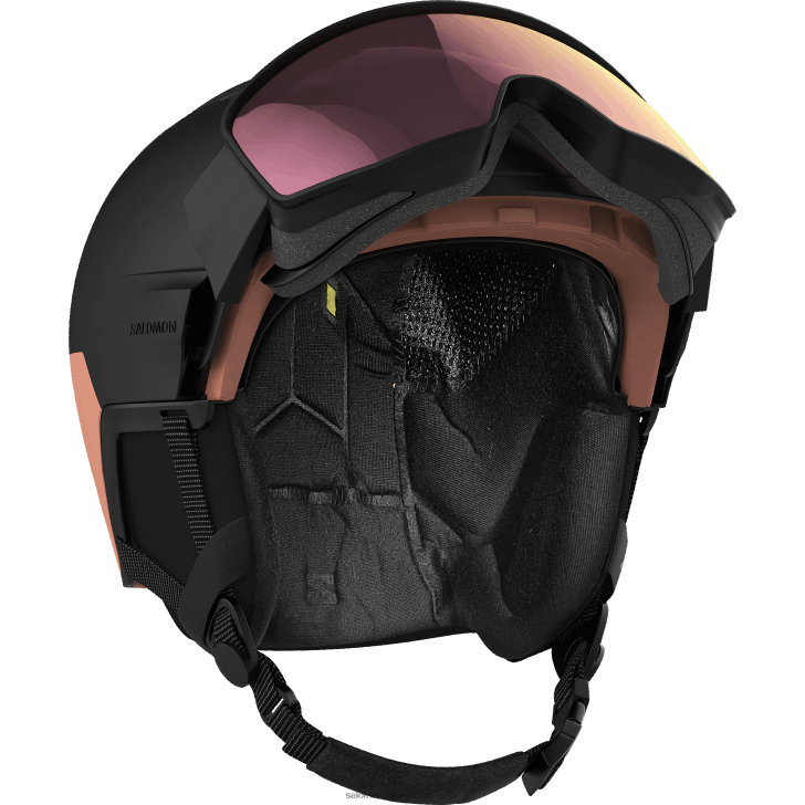 Black/Rose Gold 0600F1271 Men's Helmet - Driver Pro Sigma Mips Salomon