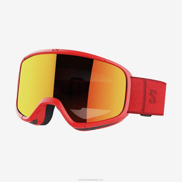 Red 0600F485 Men's Goggles - Aksium 2.0 Salomon