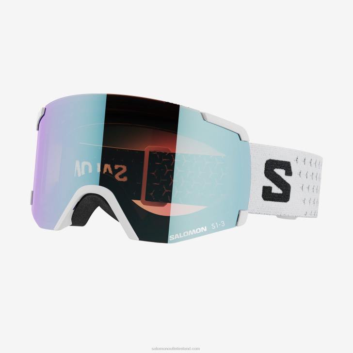 White 0600F475 Men's Goggles - S/View Photochromic Salomon