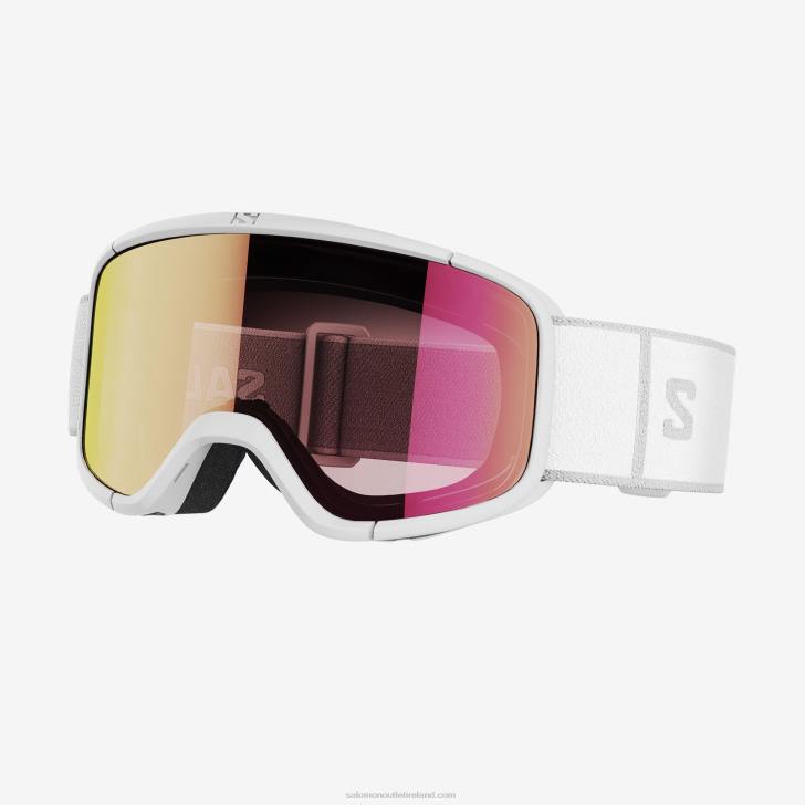 White 0600F483 Men's Goggles - Aksium 2.0 S Salomon
